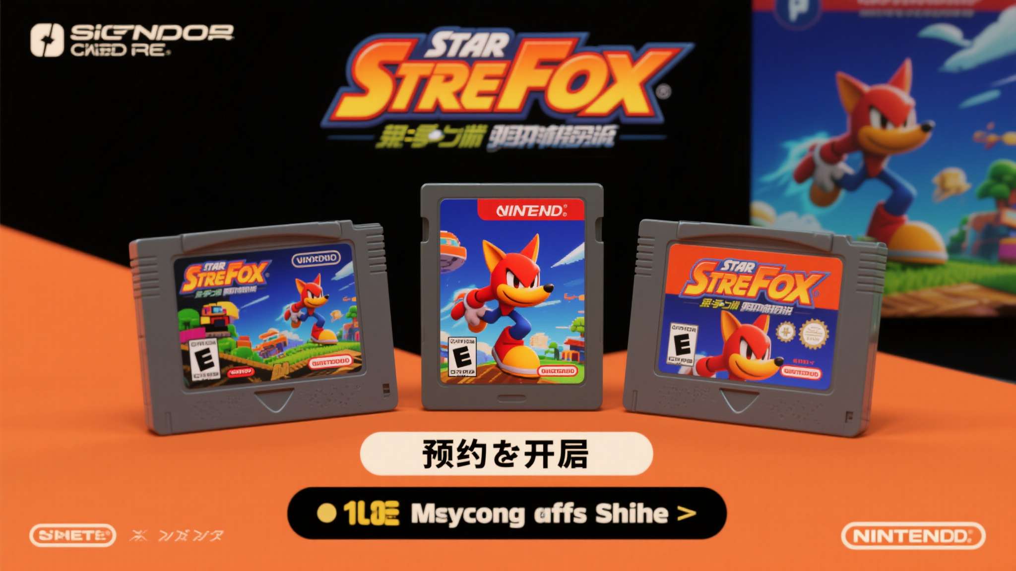 任天堂全新独占《星际火狐》预约开始!不是钥匙卡 可以放心了 总体而言,这次星际火狐的预约开启,对系列粉丝和实体卡带爱好者来说都是值得期待的好